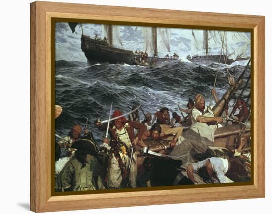 The Buccaneers-Frederick Judd Waugh-Framed Premier Image Canvas