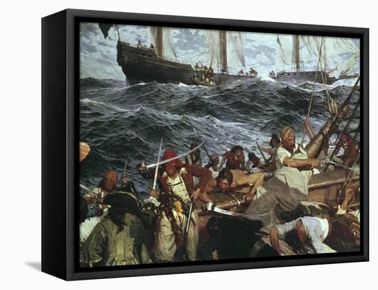 The Buccaneers-Frederick Judd Waugh-Framed Premier Image Canvas