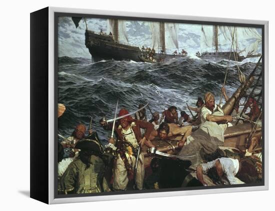 The Buccaneers-Frederick Judd Waugh-Framed Premier Image Canvas