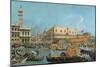 The Bucintoro Returning to the Molo-Canaletto-Mounted Giclee Print