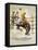 The Bucking Bronco, (Oil on Canvas)-Newell Convers Wyeth-Framed Premier Image Canvas