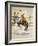 The Bucking Bronco, (Oil on Canvas)-Newell Convers Wyeth-Framed Giclee Print