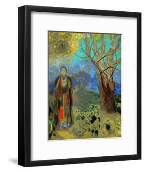 The Buddha, 1906-1907-Odilon Redon-Framed Giclee Print