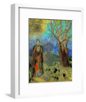 The Buddha, 1906-1907-Odilon Redon-Framed Giclee Print