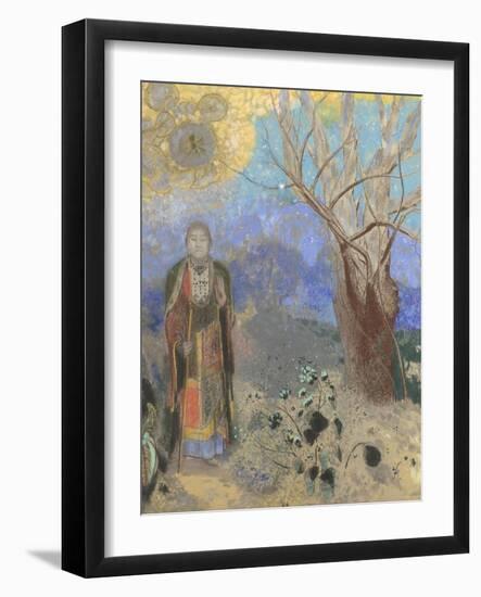 The Buddha, 1906-1907-Odilon Redon-Framed Giclee Print