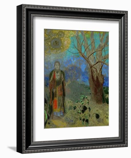 The Buddha, 1906-1907-Odilon Redon-Framed Giclee Print