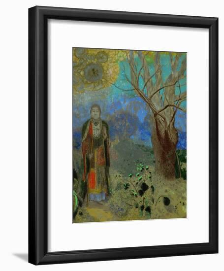 The Buddha, 1906-1907-Odilon Redon-Framed Giclee Print