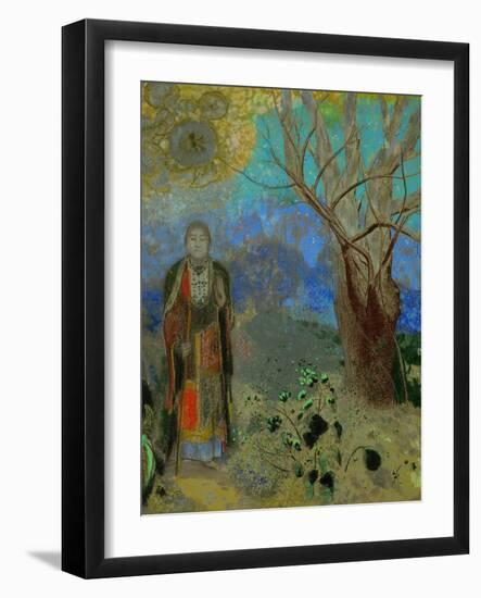 The Buddha, 1906-1907-Odilon Redon-Framed Giclee Print