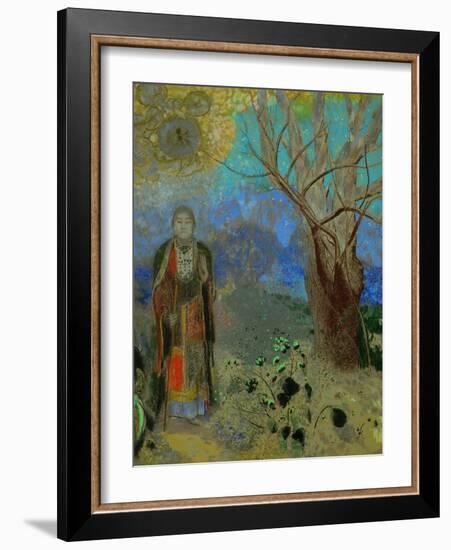 The Buddha, 1906-1907-Odilon Redon-Framed Giclee Print