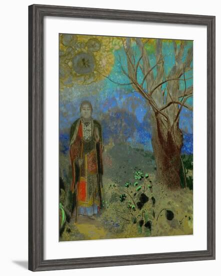 The Buddha, 1906-1907-Odilon Redon-Framed Giclee Print
