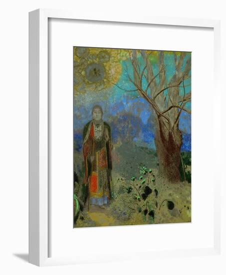 The Buddha, 1906-1907-Odilon Redon-Framed Premium Giclee Print