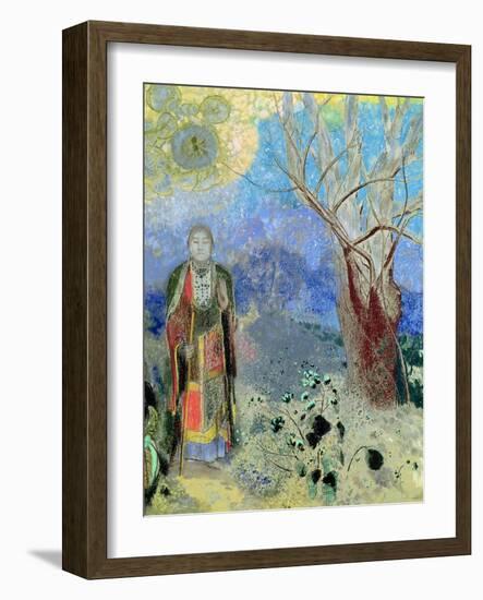 The Buddha, circa 1905-Odilon Redon-Framed Giclee Print