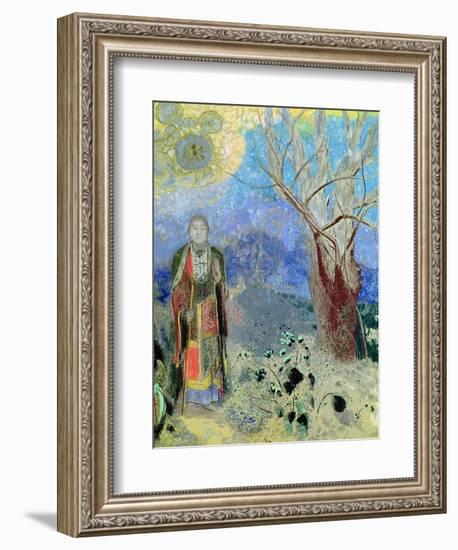 The Buddha, circa 1905-Odilon Redon-Framed Giclee Print