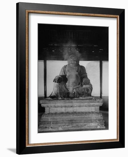 The Buddha of the Temple of Azure Clouds-Dmitri Kessel-Framed Photographic Print