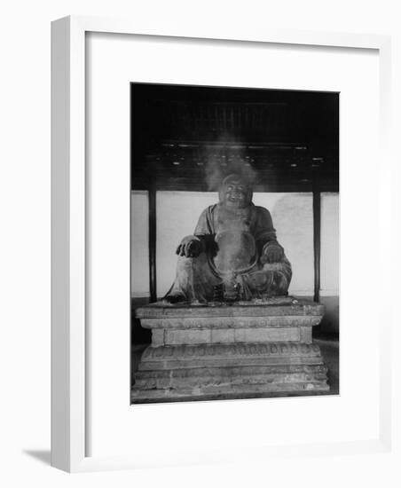 The Buddha of the Temple of Azure Clouds-Dmitri Kessel-Framed Photographic Print