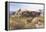 The Buffalo Hunt No. 39-Charles Marion Russell-Framed Stretched Canvas