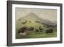 The Buffalo Hunt-George Catlin-Framed Giclee Print