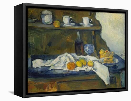 The Buffet, 1873/77-Paul Cézanne-Framed Premier Image Canvas