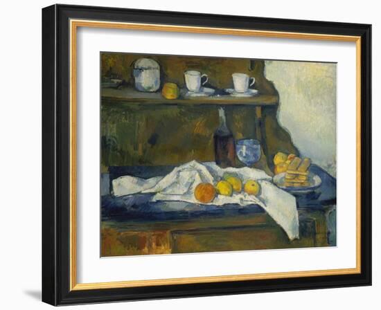 The Buffet, 1873/77-Paul Cézanne-Framed Giclee Print