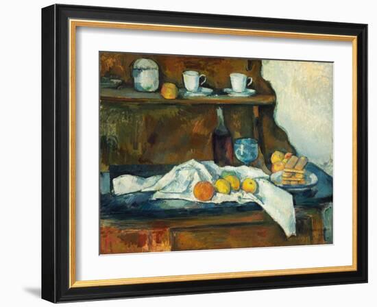 The Buffet-Paul Cézanne-Framed Giclee Print