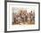 The Buffs at the Battle of Albuera-Dubourg-Framed Giclee Print