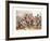 The Buffs at the Battle of Albuera-Dubourg-Framed Giclee Print