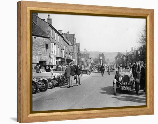 The Bugatti Owners Club at Broadway, Hereford and Worcester-null-Framed Premier Image Canvas