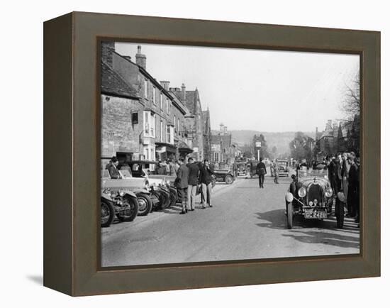 The Bugatti Owners Club at Broadway, Hereford and Worcester-null-Framed Premier Image Canvas