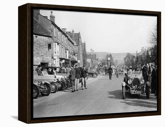 The Bugatti Owners Club at Broadway, Hereford and Worcester-null-Framed Premier Image Canvas