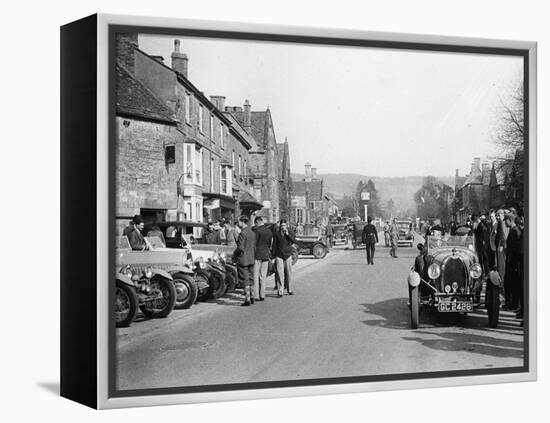 The Bugatti Owners Club at Broadway, Hereford and Worcester-null-Framed Premier Image Canvas