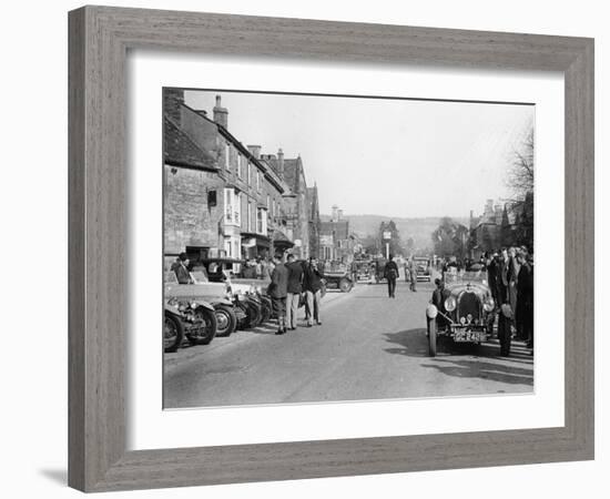 The Bugatti Owners Club at Broadway, Hereford and Worcester-null-Framed Photographic Print