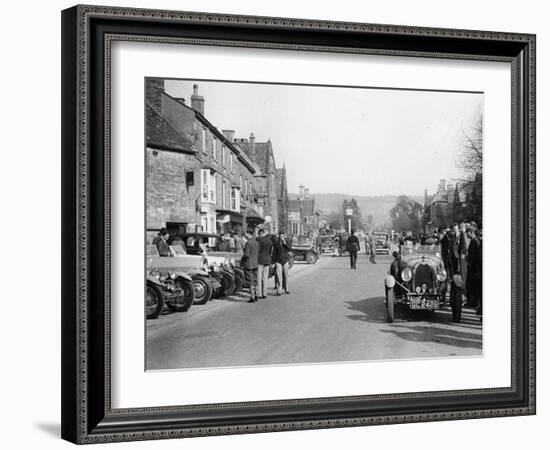 The Bugatti Owners Club at Broadway, Hereford and Worcester-null-Framed Photographic Print