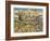 The Building of Noah's Ark, Published in the Nuremberg Chronicle, 1493-null-Framed Giclee Print