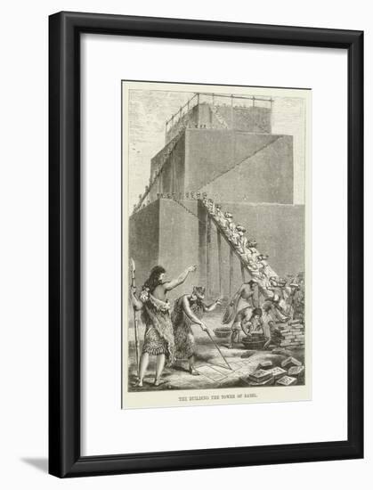 The Building of the Tower of Babel-null-Framed Giclee Print