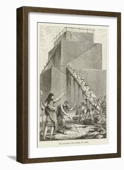 The Building of the Tower of Babel-null-Framed Giclee Print