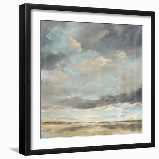 The Building Storm II-Farrell Douglass-Framed Giclee Print