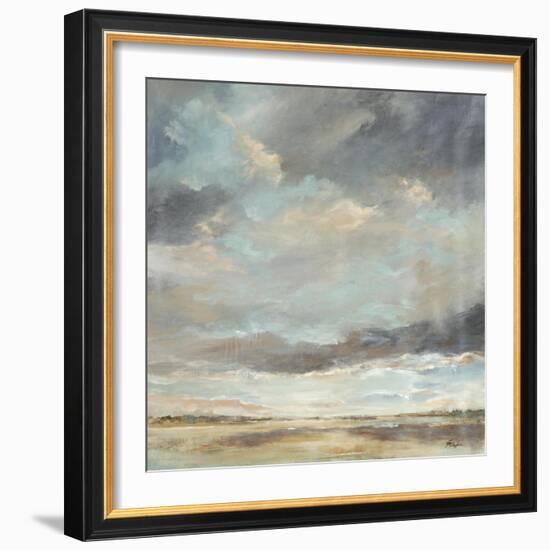 The Building Storm II-Farrell Douglass-Framed Giclee Print