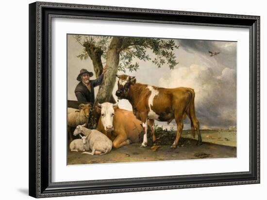 The Bull, 1647-Paulus Potter-Framed Giclee Print