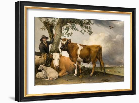 The Bull, 1647-Paulus Potter-Framed Giclee Print