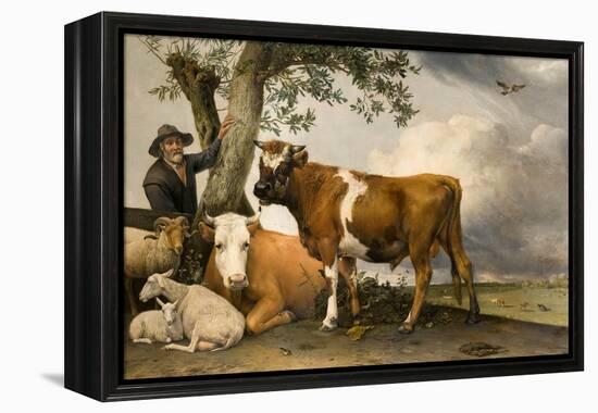 The Bull, 1647-Paulus Potter-Framed Premier Image Canvas