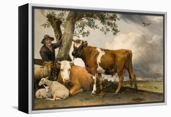 The Bull, 1647-Paulus Potter-Framed Premier Image Canvas