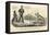 The Bull Dog on the Right Track, 1864-Currier & Ives-Framed Premier Image Canvas