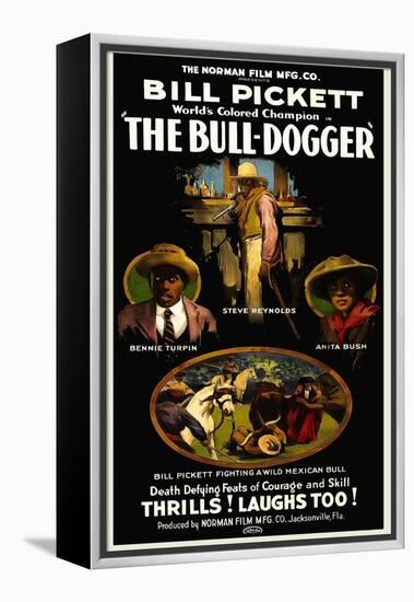 The Bull - Dogger-Norman Studios-Framed Stretched Canvas