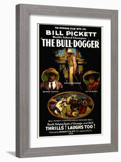 The Bull - Dogger-Norman Studios-Framed Art Print