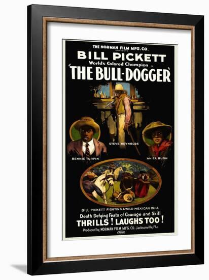 The Bull - Dogger-Norman Studios-Framed Art Print