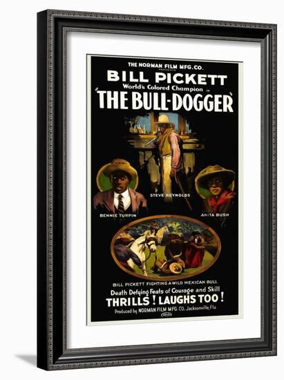 The Bull - Dogger-Norman Studios-Framed Art Print