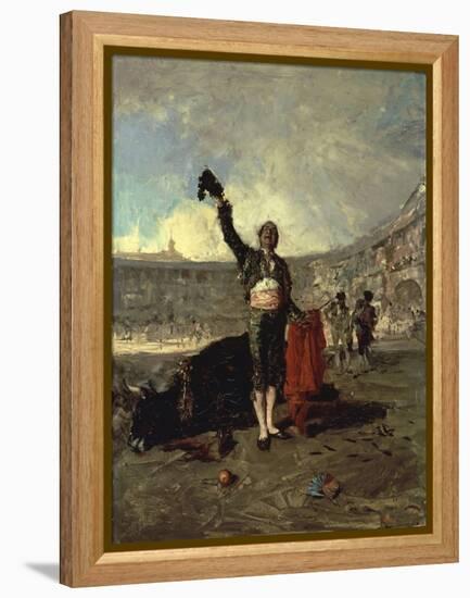 The Bull-Fighters Salute, 1869-Maria Fortuny-Framed Premier Image Canvas