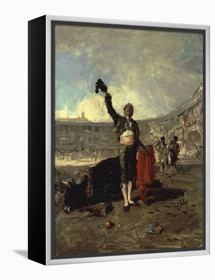 The Bull-Fighters Salute, 1869-Maria Fortuny-Framed Premier Image Canvas