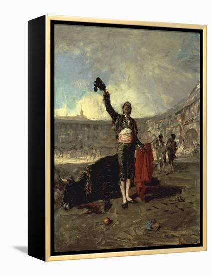 The Bull-Fighters Salute, 1869-Maria Fortuny-Framed Premier Image Canvas