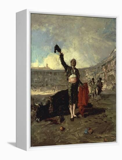 The Bull-Fighters Salute, 1869-Maria Fortuny-Framed Premier Image Canvas